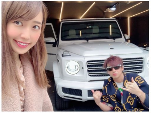 川崎希 アレク ベンツ Gクラス ゲレンデヴァーゲン ドライブレコーダー