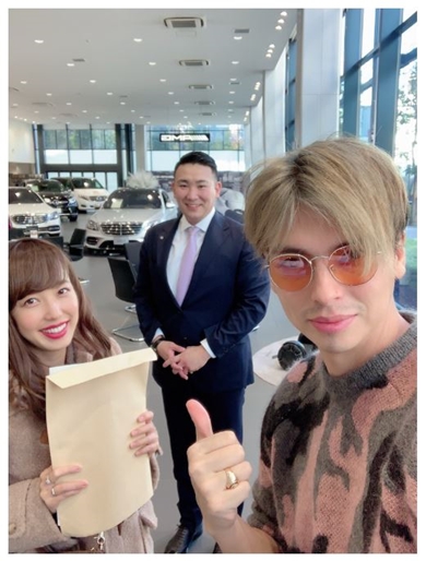 川崎希 アレク ベンツ Gクラス ゲレンデヴァーゲン ドライブレコーダー