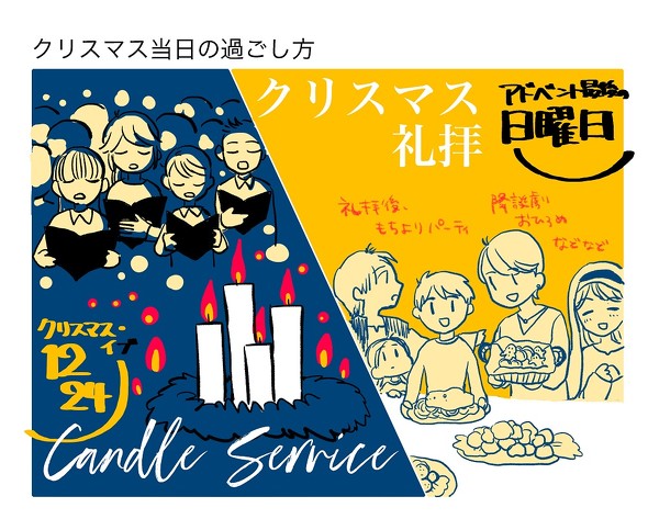 クリスチャンのクリスマス