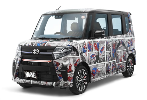 ダイハツ「タントカスタム」 MARVEL スパイダーマン Ver.