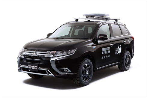 アウトランダーPHEV　特務機関NERV仕様