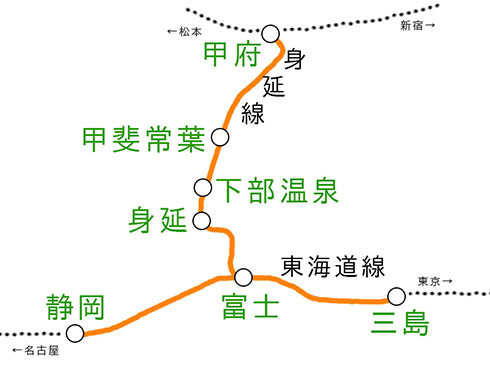 JR 東海 ゆるキャン 身延線 急行 フリーきっぷ 本栖高校