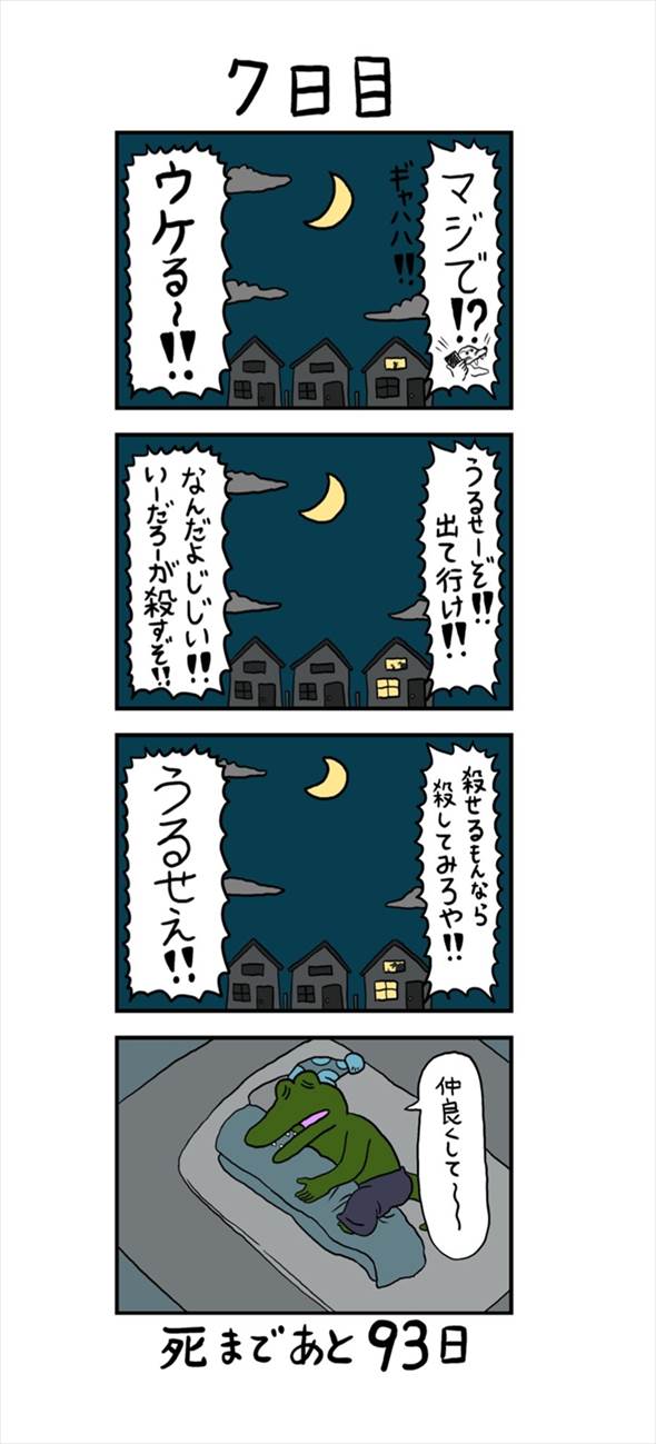100日後に死ぬワニ