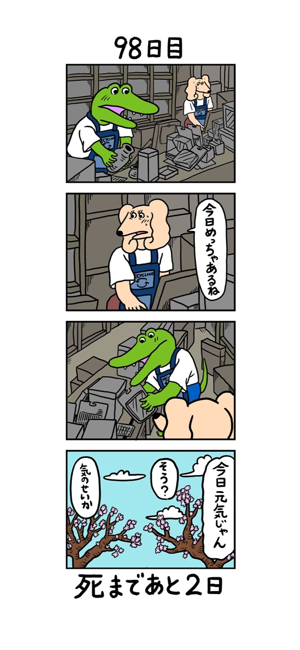 100日後に死ぬワニ