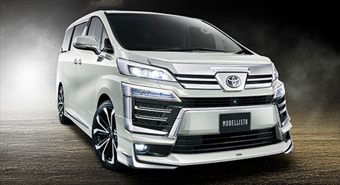 VELLFIRE MODELLISTA（新デザインエアロ装着車）