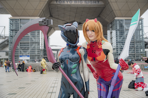 コミケ コスプレ コミックマーケット97 C97 新劇場版エヴァンゲリオン:Q エヴァ アスカ 綾波レイ