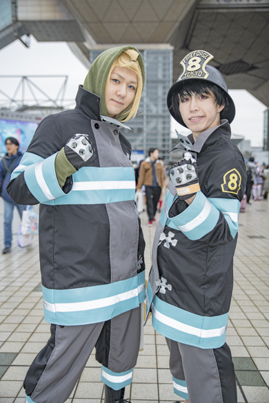 コミケ コスプレ コミックマーケット97 C97 炎炎ノ消防隊 森羅日下部 アーサー・ボイル