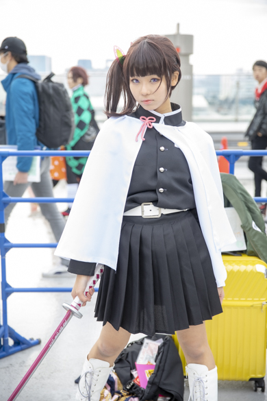 コミケ コスプレ コミックマーケット97 C97 鬼滅の刃 栗花落カナヲ