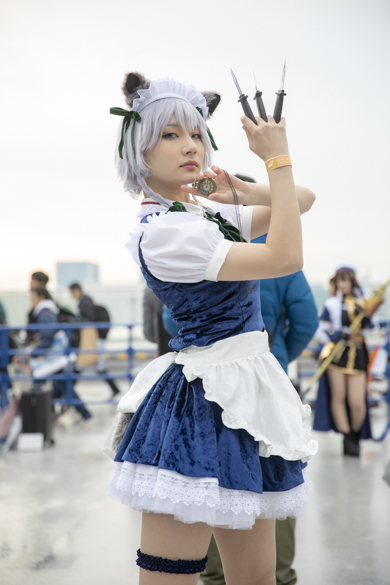 コミケ コスプレ コミックマーケット97 C97 東方Project 十六夜咲夜