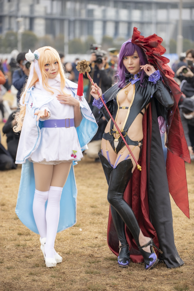 コミケ コスプレ コミックマーケット97 C97 マクロスF ユニバーサル・バニー 黒うさぎ 白うさぎ