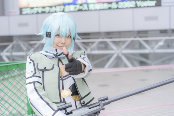コミケ コスプレ コミックマーケット97 C97 ソードアート・オンライン SAO シノン