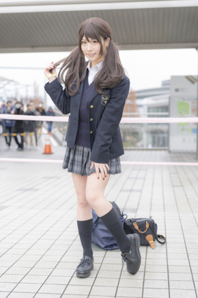 コミケ コスプレ コミックマーケット97 C97 女子高生