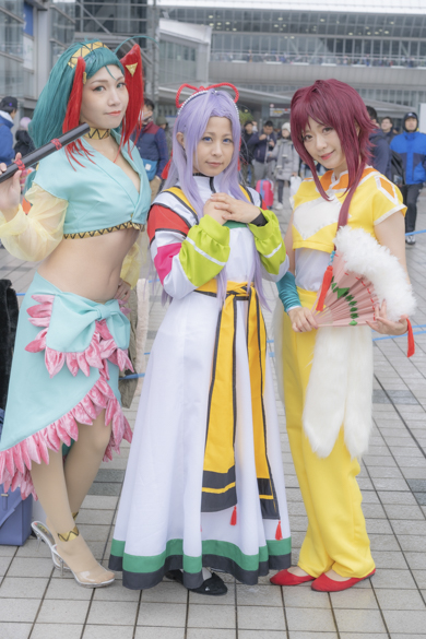 コミケ コスプレ コミックマーケット97 C97 まもって守護月天 シャオリン ルーアン キリュウ