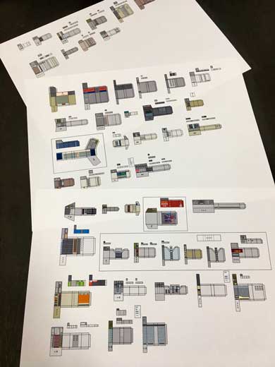新宿都市模型 製作期間4年 紙 新宿 模型 自作 ペーパークラフト トシ