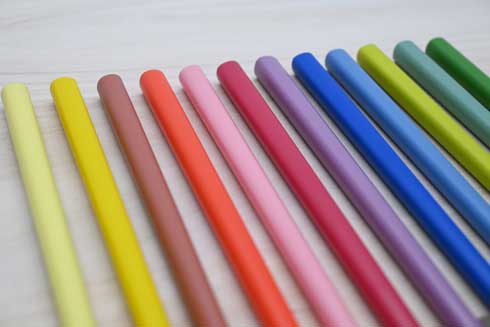 クーピー風カラー箸 ヘソプロダクション クーピーペンシル コラボ