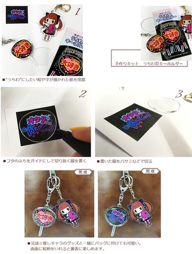 コアデオリジナルキーホルダー・チャーム