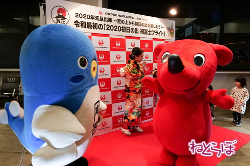 JAL 初日の出 2020