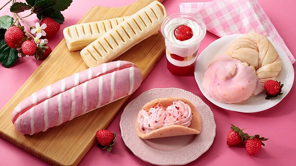 （ローソンストア100「いちごフェア」）