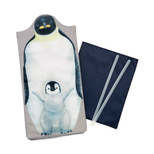 コウテイペンギン親子と暮らす収納ボックス