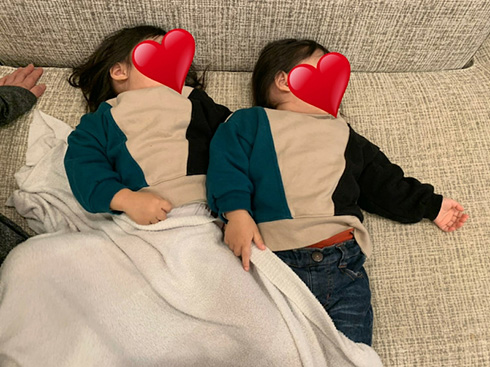 石田明 NON STYLE 双子娘 手足口病 ブログ