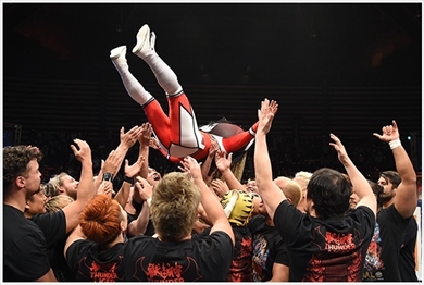 獣神サンダー・ライガー 棚橋弘至 引退セレモニー 大田区総合体育館 プロレス