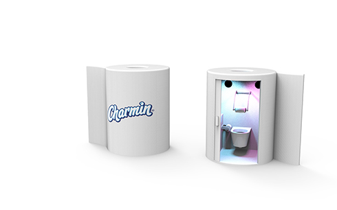 トイレの紙がなくても叫ばずに済む　トイレットペーパー運搬ロボが登場