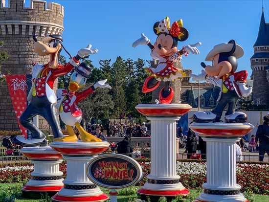 フォトスポット ミニーマウス