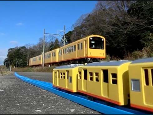 北勢線 ナローゲージ プラレール 親子 改造 並走 撮り鉄 プラレーラー 鉄道模型