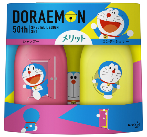 「ドラえもん＆メリット」限定デザインボトル