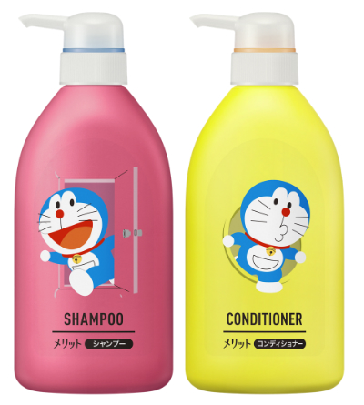 「ドラえもん＆メリット」限定デザインボトル