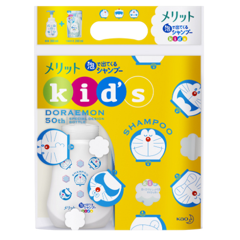 「ドラえもん＆メリット」限定デザインボトル