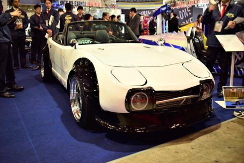 スズキの軽オープンカー「カプチーノ」をベースに、トヨタ2000GTのカスタムカーを作った「NATS 2020GT」