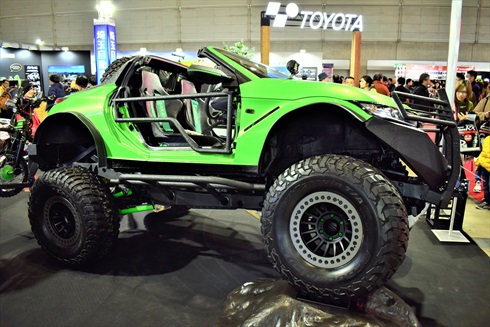 S660のボディーとジムニーのシャシーを組み合わせたとか