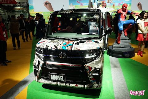東京オートサロン2020 ダイハツ スパイダーマン タントカスタム