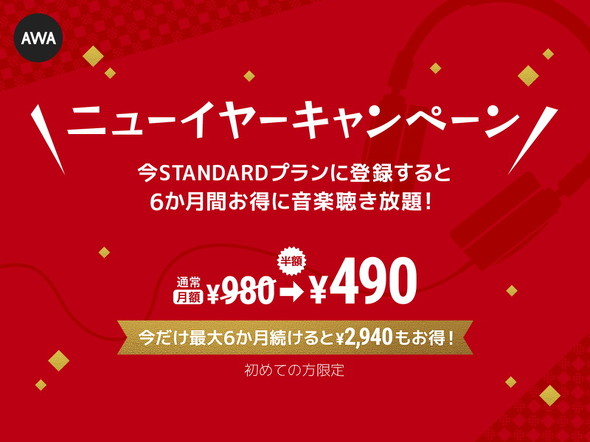 AWAニューイヤーキャンペーン