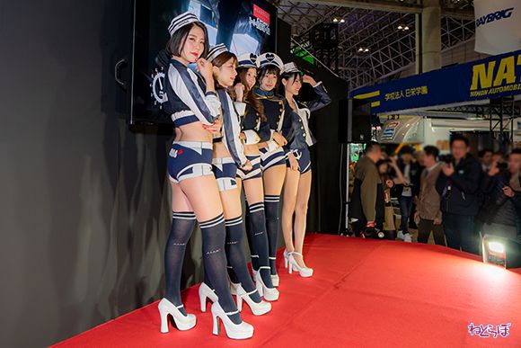 東京オートサロン コンパニオン キャンギャル コスプレイヤー 幕張メッセ 自動車 モータースポーツ