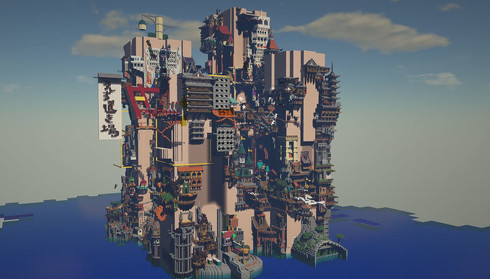 マイクラ違法建築
