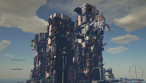 マイクラ違法建築