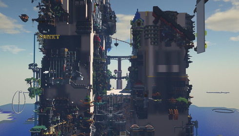 マイクラ違法建築