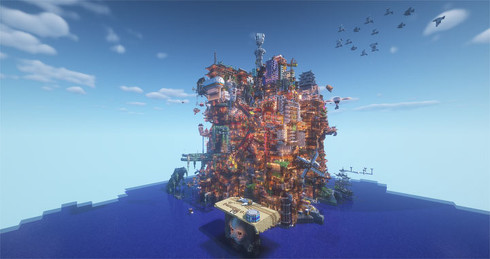 マイクラ違法建築