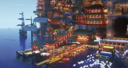 マイクラ違法建築