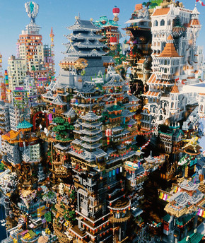 マイクラ違法建築