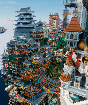 マイクラ違法建築