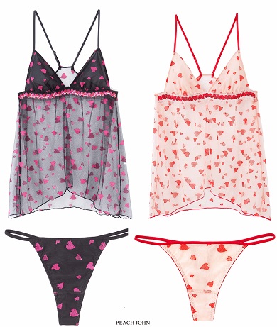 （ピーチ・ジョンのバレンタインデー限定コレクション）