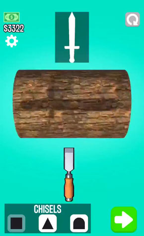 木工旋盤ゲーム