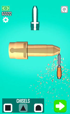 木工旋盤ゲーム