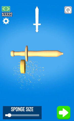 木工旋盤ゲーム