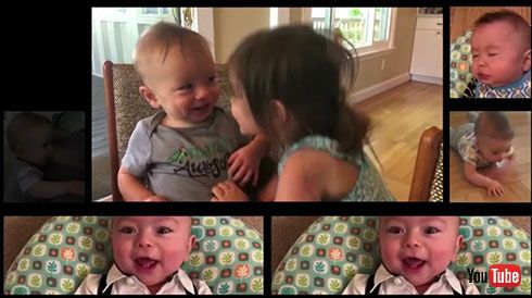 赤ちゃんの声と暴れるノイズでAC/DC「サンダーストラック」を陽気に再現