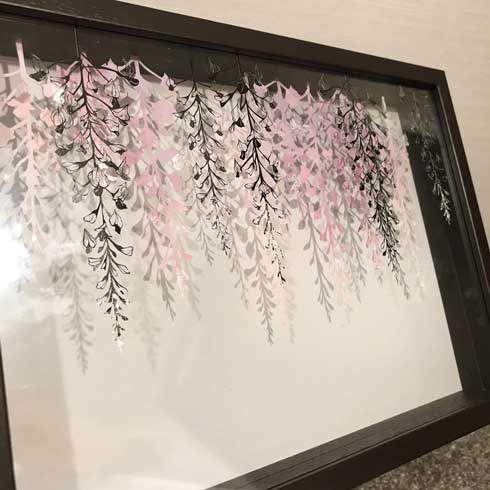 紅葉 葉っぱ 和歌 切り絵 作品 学生 修学旅行 秋 久保田万太郎 俳句 文字 金平糖