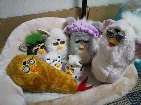 エビフライ ファービー 修理 愛 ロングファービー